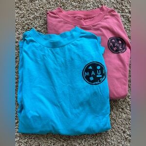 2 Maui & Sons long sleeve shirts (medium)